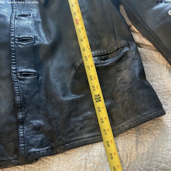 Numero 10 leather jacket - Picture 13 of 16